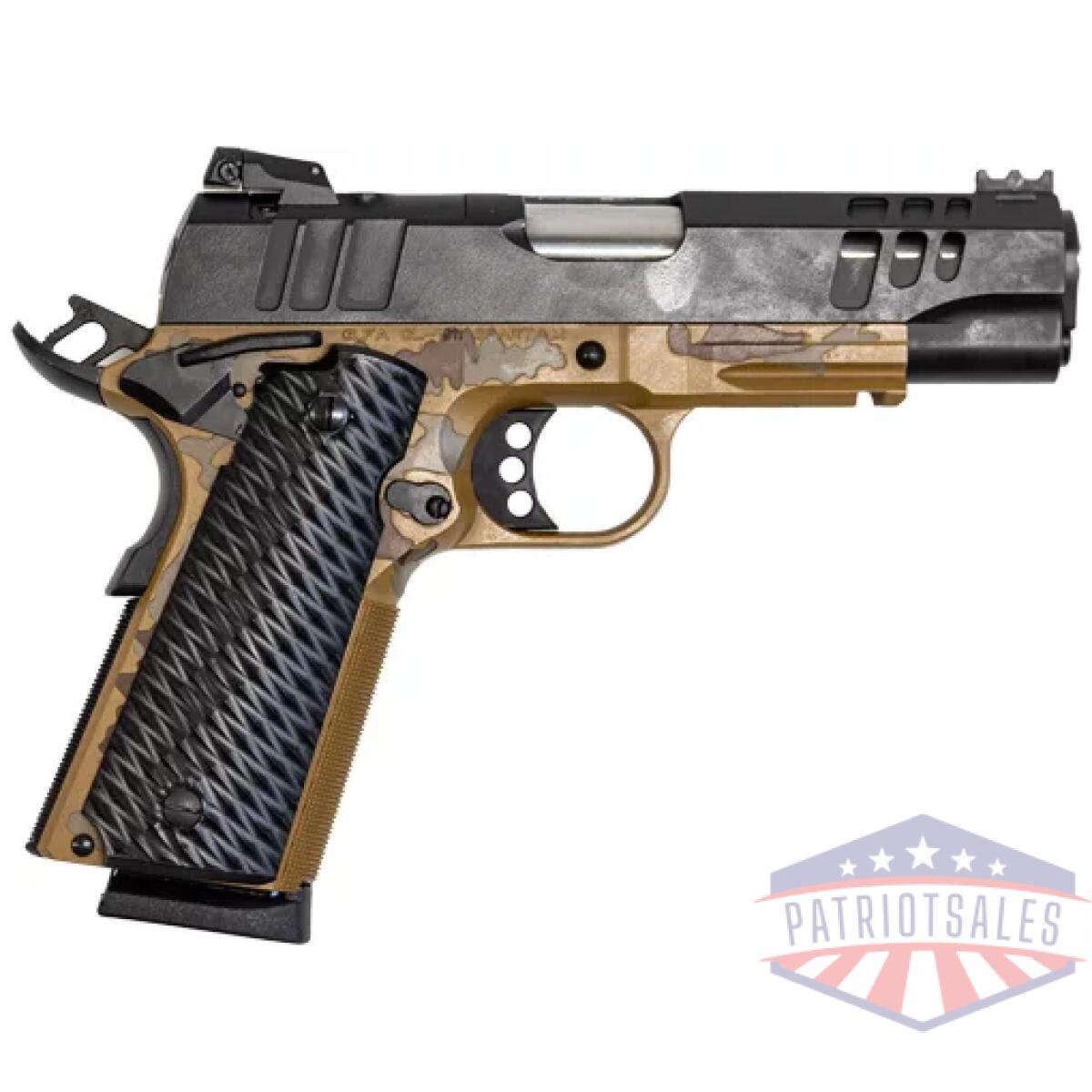 Gl191145cssmsah. Webp - glfa 1911 pistol 45acp 4. 25" - blk slide mission shara frame - gl191145cssmsah