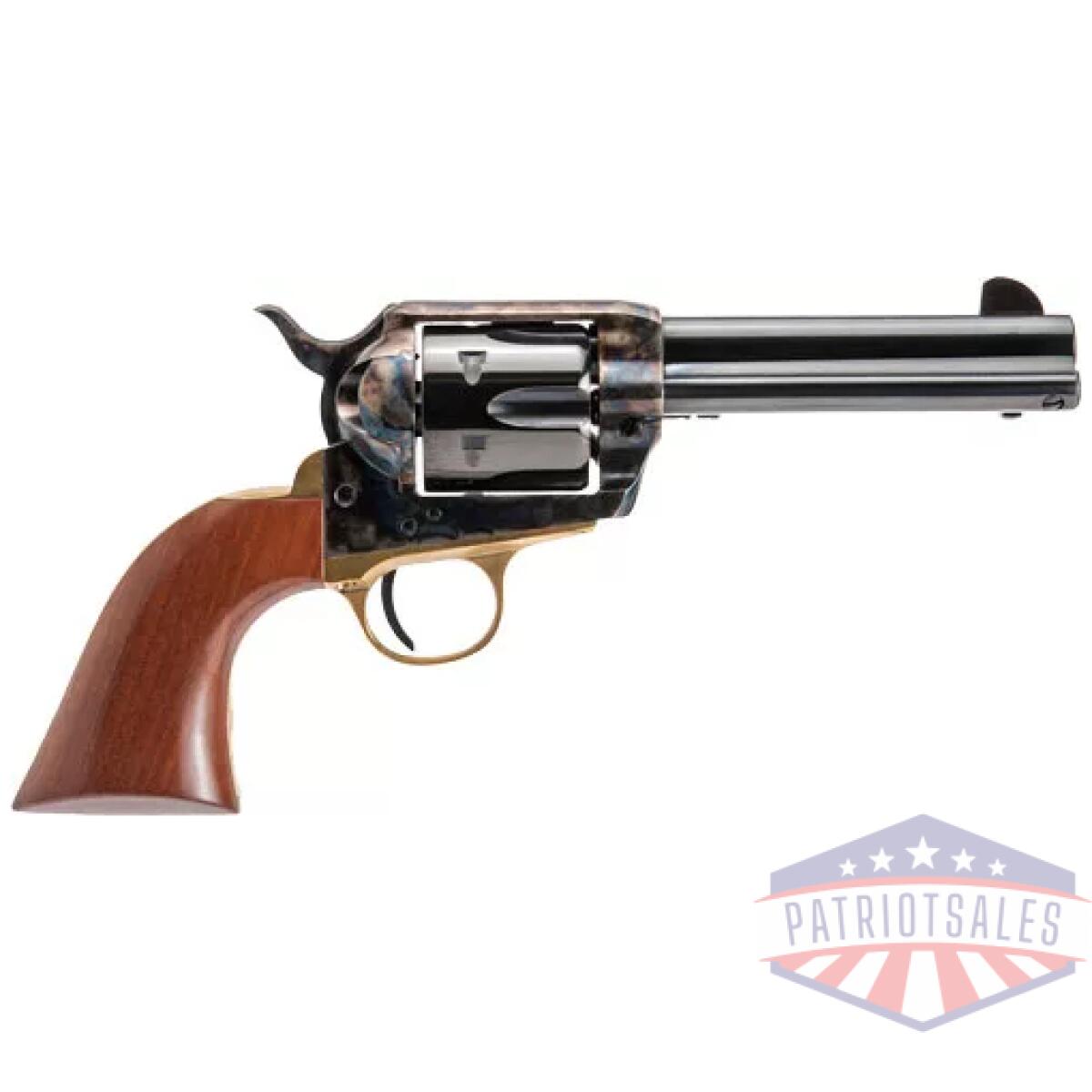 Gppp45. Webp - cimarron pistolero 45lc - fs 4. 75" cc/blued/brass wal - gppp45