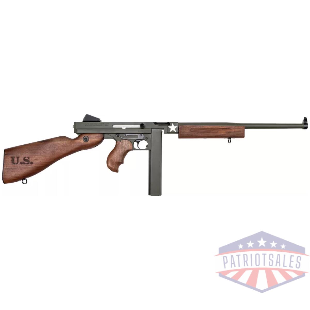 Gtm1c1. Webp - thompson m1 tanker carbine - 45acp od green 30rd stick - gtm1c1