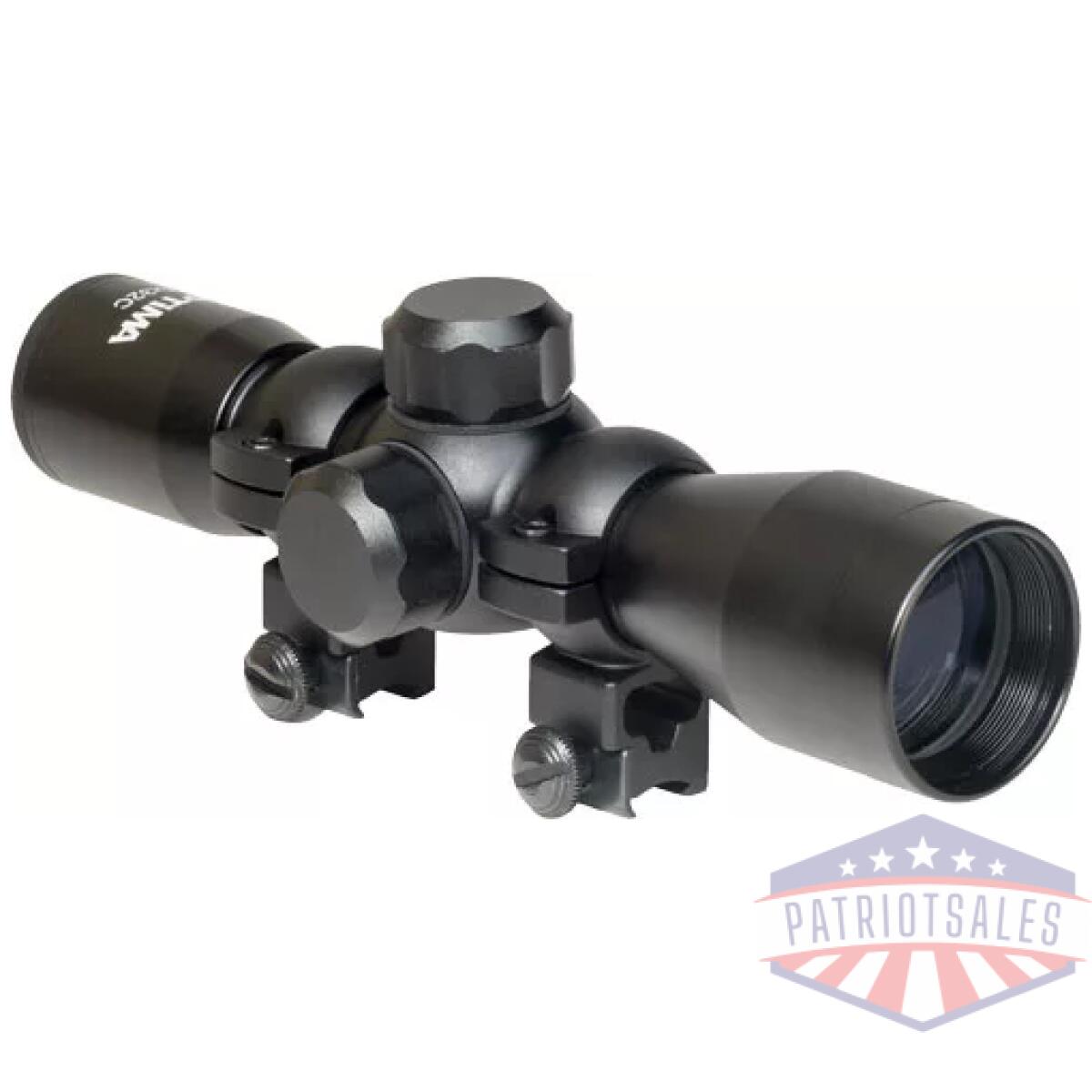 Ha90504-1. Webp - hatsan optima 4x32c compact - scope w/rings & caps - ha90504 1