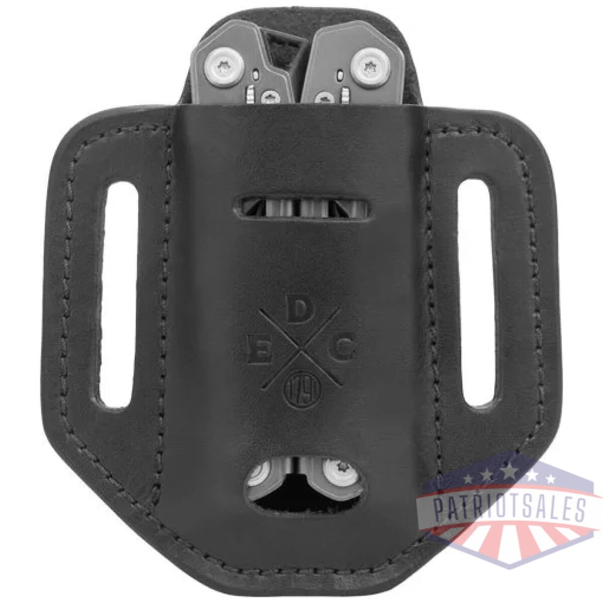 Hdesslblka. Webp - 1791 edc heavy duty easy slide - solo multitool holster black - hdesslblka