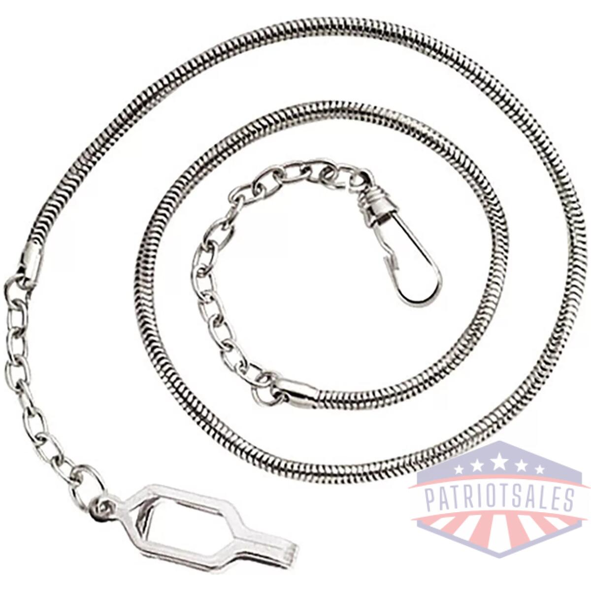 Hero-4014n. Webp - whistle chain w/ epaulette clasp - hero 4014n