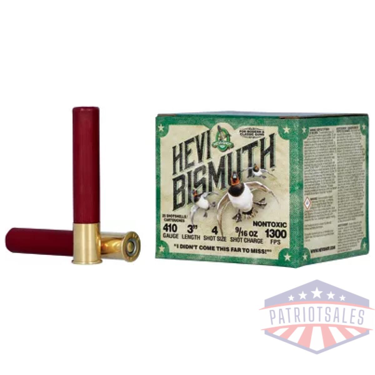 Hevihs19004_1. Webp - hevi bismuth 410ga 3" #4 25/250 - hevihs19004 1