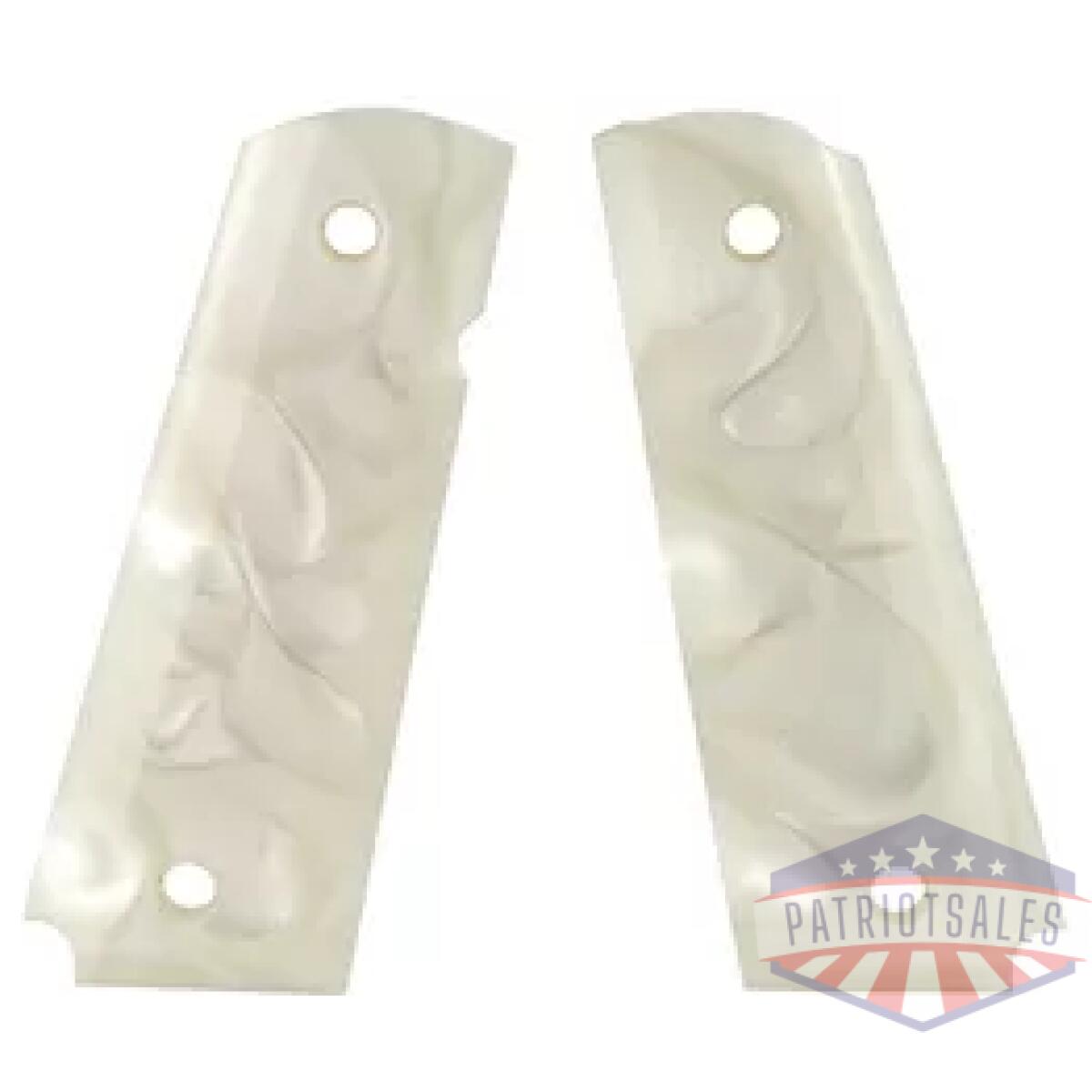 Ho45318_1. Webp - hogue grip 1911 govt pearl ambi wht - ho45318 1