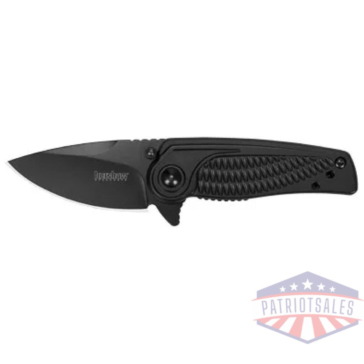 Ker1313blk_1. Webp - kershaw spoke 2" pln blackwash - ker1313blk 1