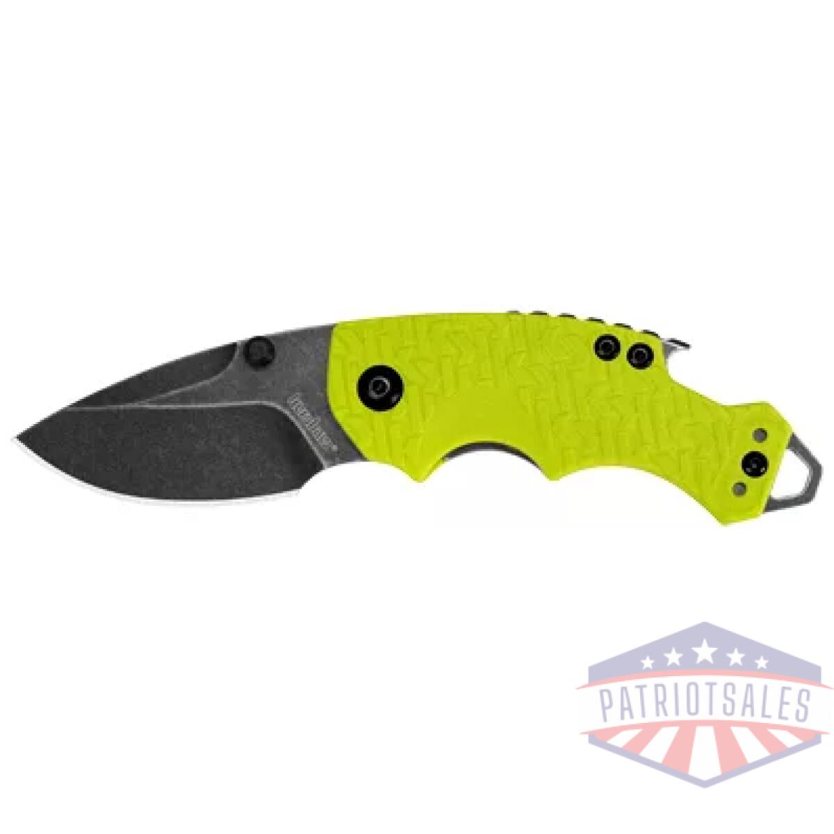 Ker8700limebw_1. Webp - kershaw shuffle 2. 4" blackwash lime - ker8700limebw 1