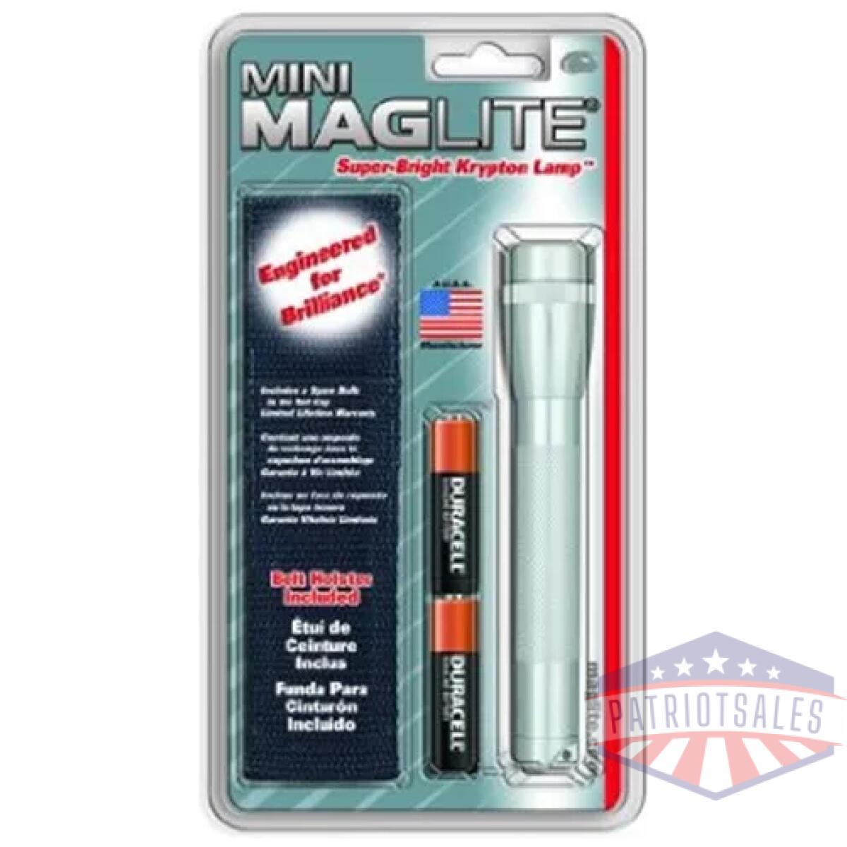 M2a10h. Webp - m2a mini mag 2 aa-cell incandescent flashlight w/holster - m2a10h