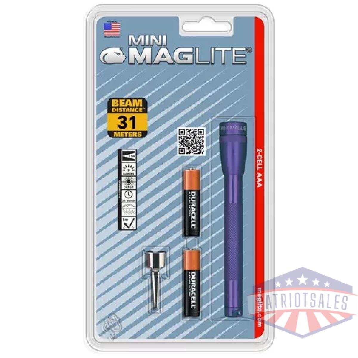 M3a986. Webp - sp22 mini maglite 2 aaa-cell flashlight w/ pocket clip - m3a986