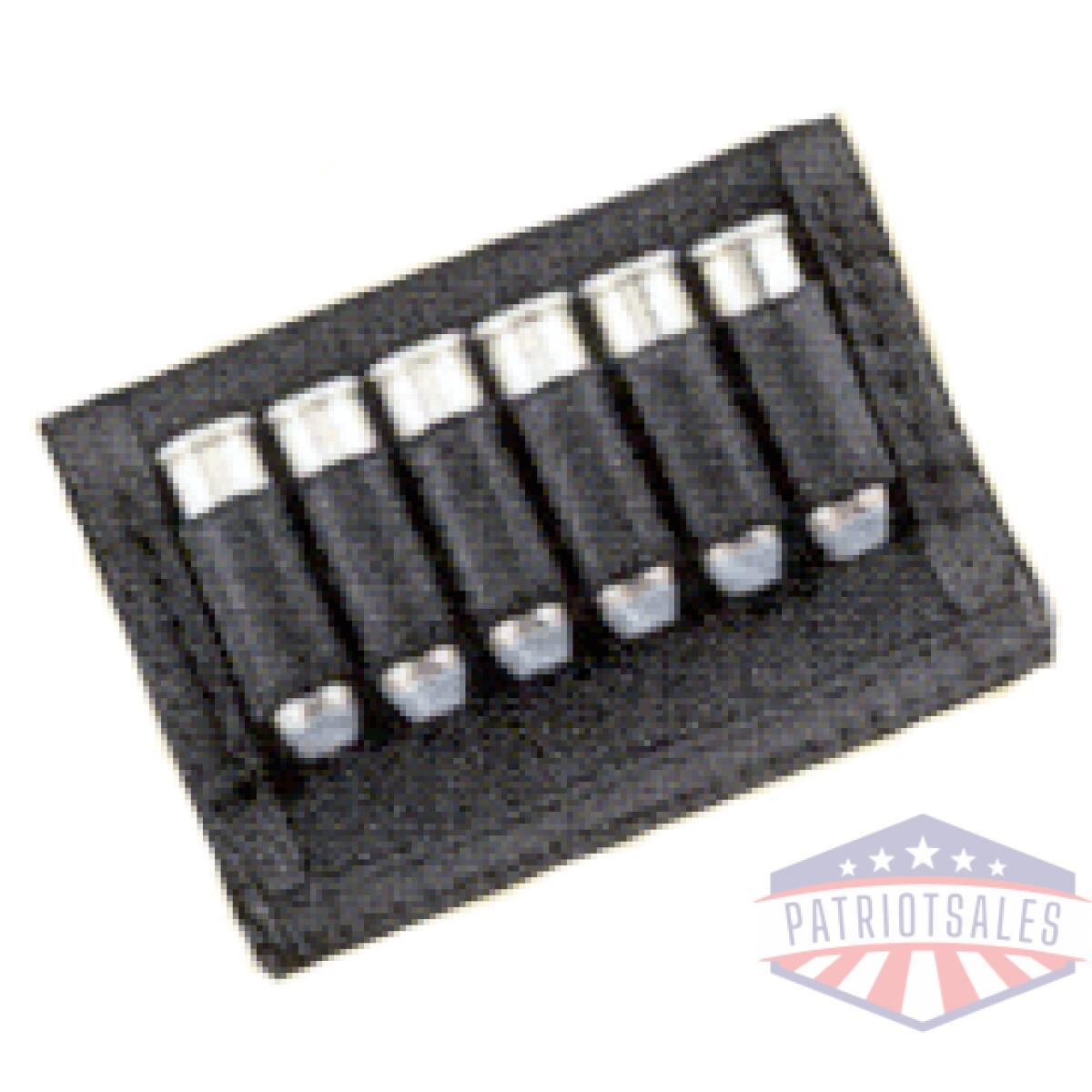 M88401. Gif - michaels handgun cartridge - slide 6-loops nylon black - m88401