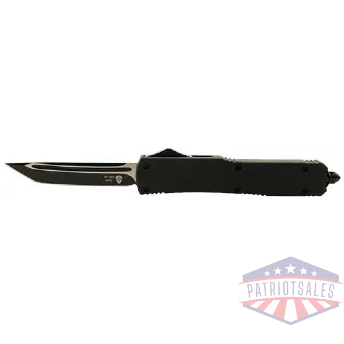 Mbr231. Webp - templar knife slim otf black - rubber 3. 1" black tanto - mbr231