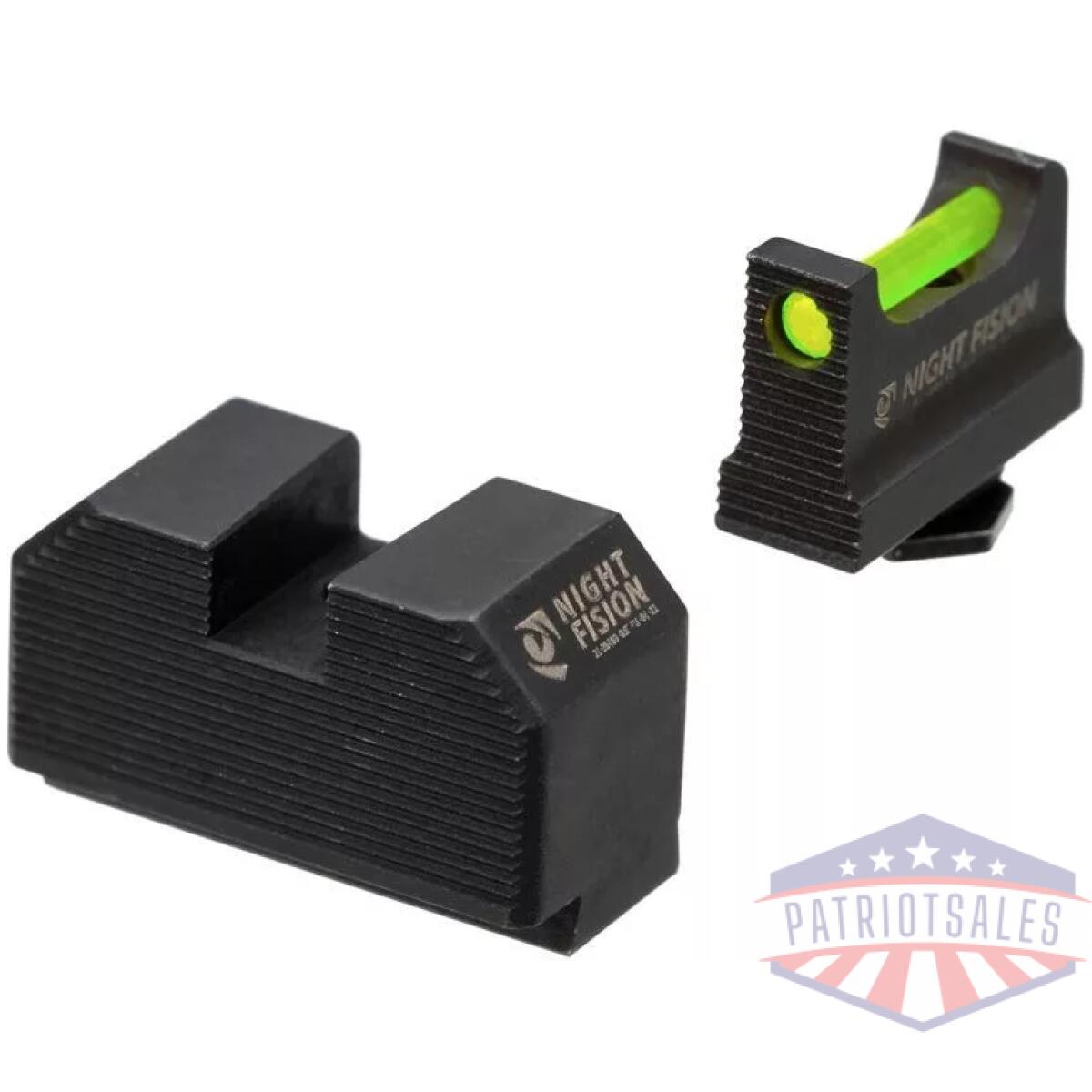 Nf-glk-001-330-353-gfzx. Webp - optic height fiber optic sight set for glock 17/19/45/48 w/ rmr/507c/sro/acro - nf glk 001 330 353 gfzx