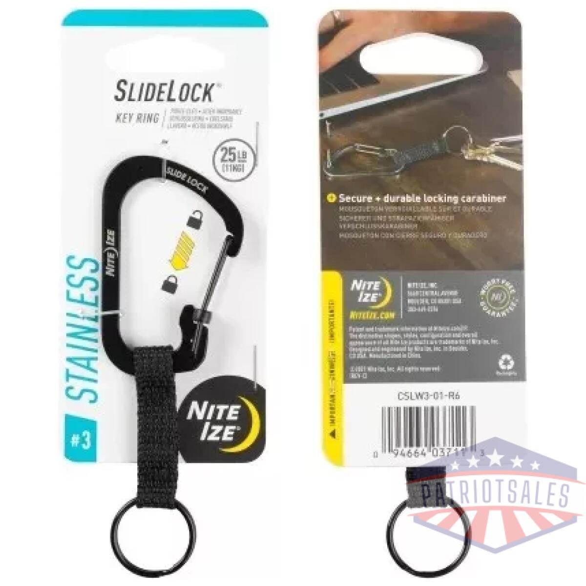 Nicslw3-01-r6. Webp - slidelock key ring stainless steel - nicslw3 01 r6