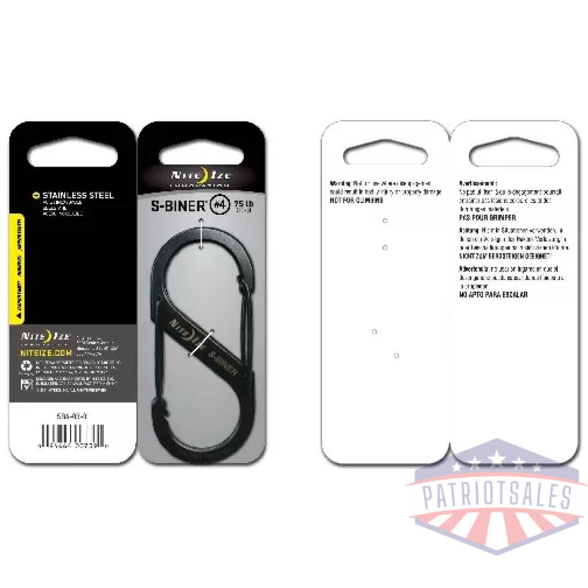 Nisb4-03-01. Webp - dual carabiner stainless steel - nisb4 03 01