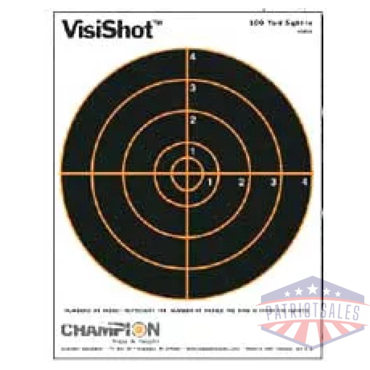 Out45802_1. Webp - champion visishot 8" bullseye 10pk - out45802 1