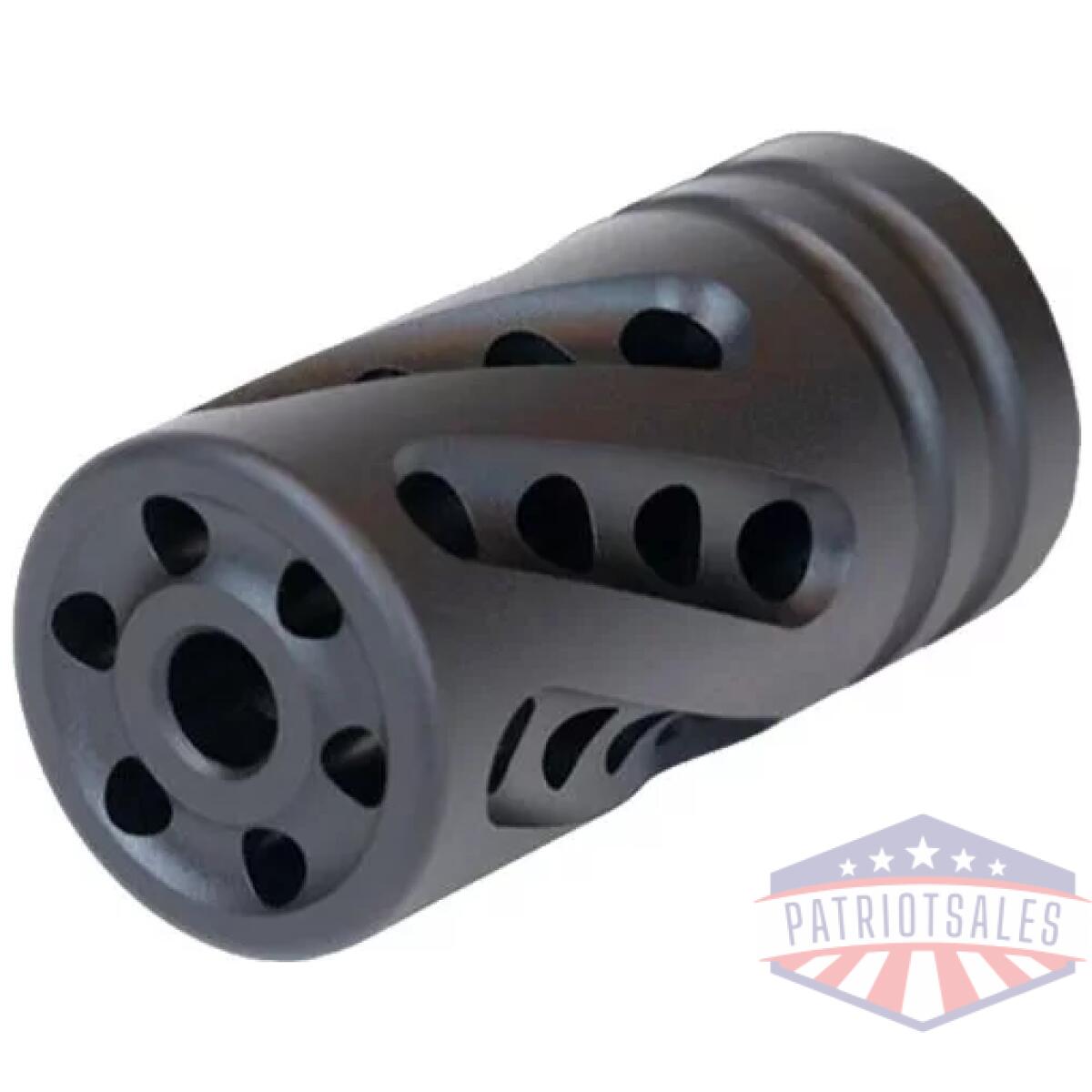 Plperfcmpmb_1. Webp - tacsol compensator pac-lite 1" -. 22lr 1/2x28 tpi matte black - plperfcmpmb 1