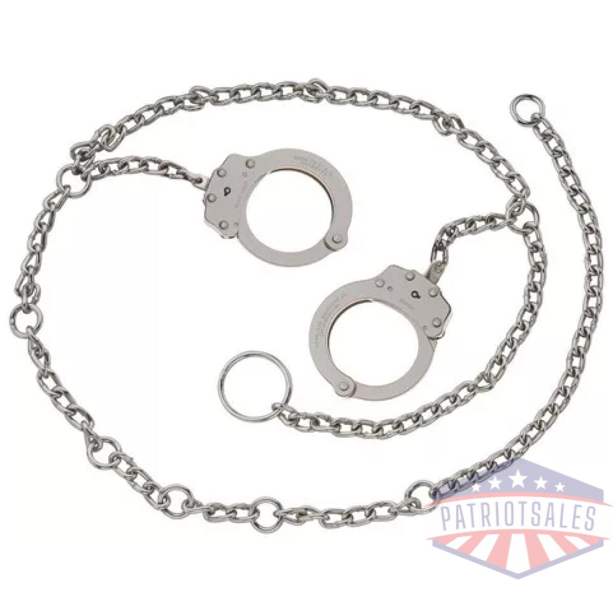 Pr-4760. Webp - model 7002c waist chain w/ handcuffs at hip - pr 4760