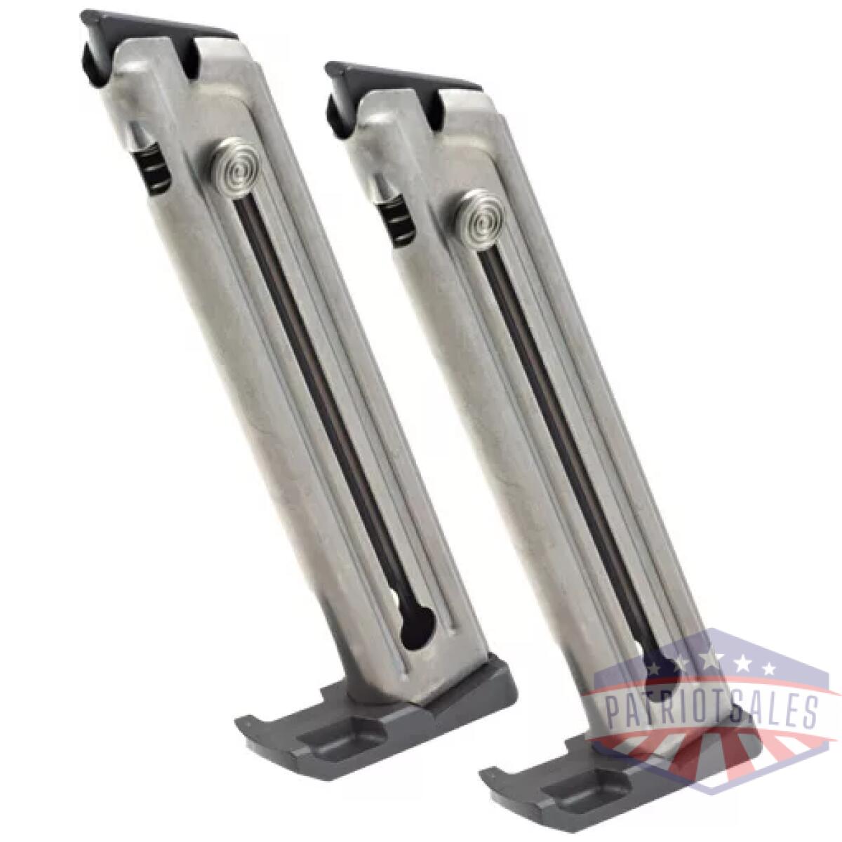 R90646_1. Webp - ruger magazine 22/45 - 22lr 10rd nickel 2-pk - r90646 1