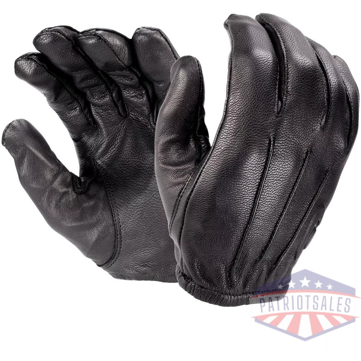 Rfk300med. Webp - resister all-leather, cut-resistant police duty glove w/ kevlar - rfk300med