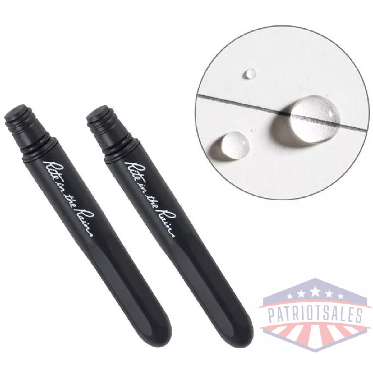 Rir-bk92. Webp - black edc pen - 2 pack - rir bk92