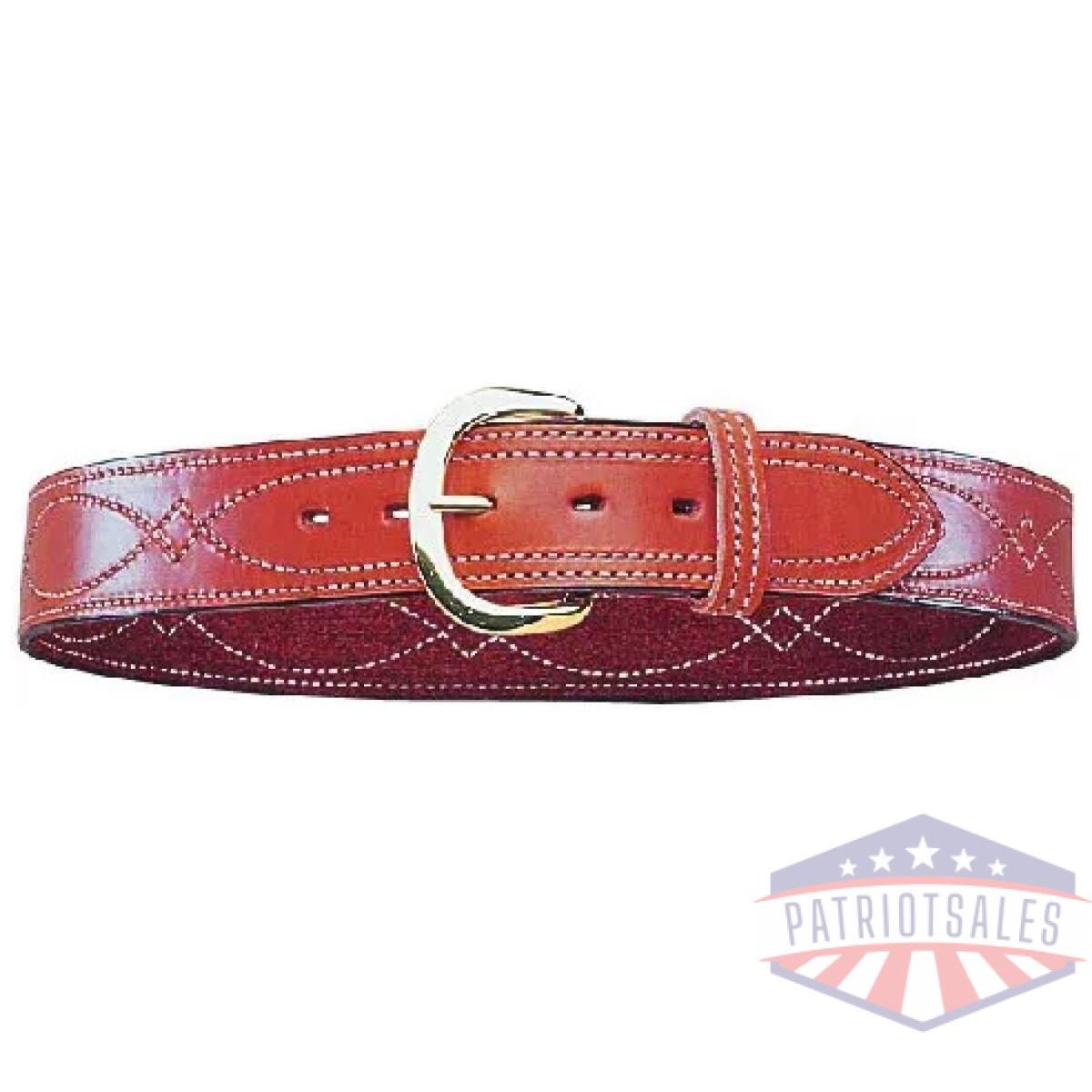 Safa-12301. Webp - model b9 reversible fancy stitched belt, 1. 75 (45mm) - safa 12301