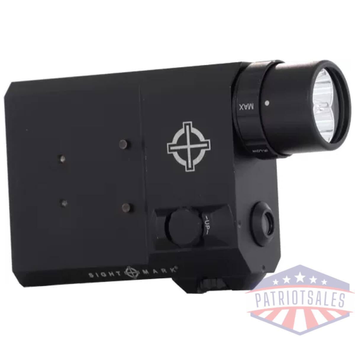 Sm25013. Webp - sightmark lopro flashlight & - ir green laser black - sm25013