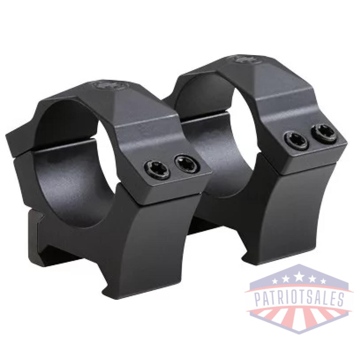 Soa10006. Webp - sig optics scope rings alpha 1 - 1" steel low black matte - soa10006