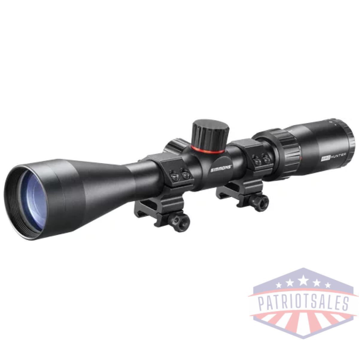 Sph3940. Webp - simmons scope pro hunter - 3-9x40 truplex w/rings black - sph3940