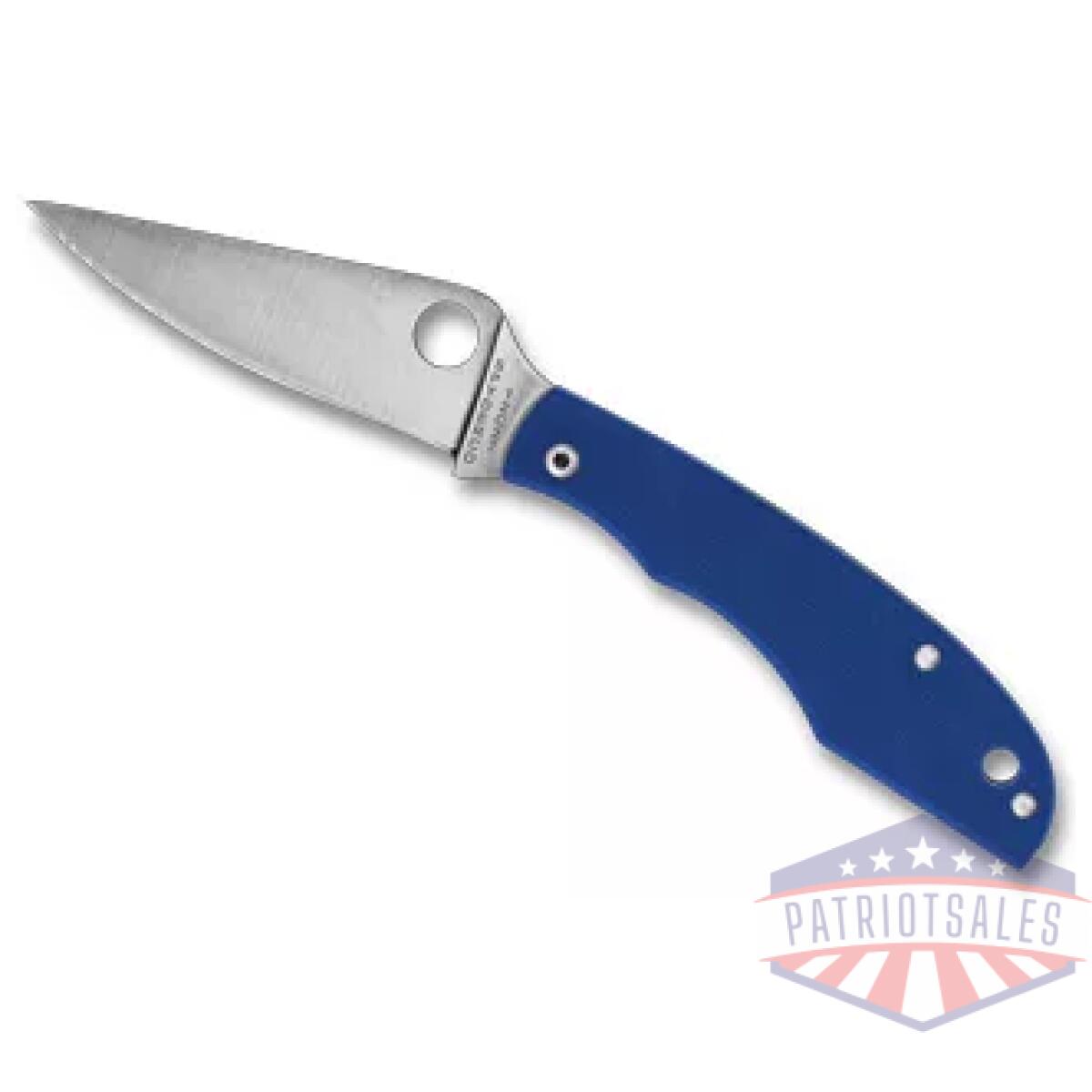 Spyc138gblp_1. Webp - spyderco grasshopper g-10 2. 3" blue - spyc138gblp 1