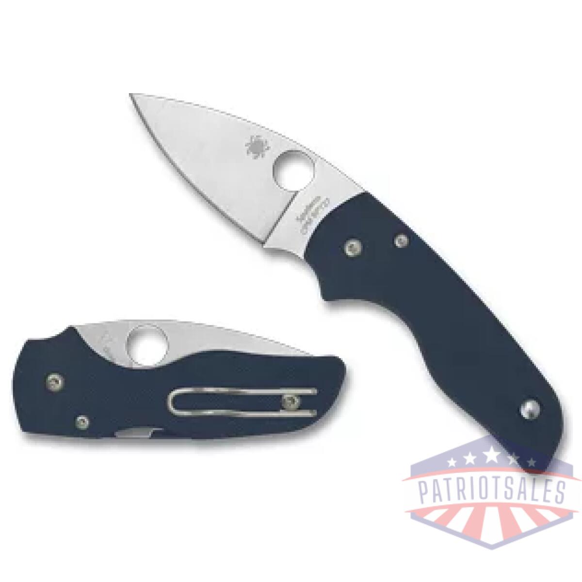 Spyc230gpcbl_1. Webp - spyderco lil native g-10 2. 42" blue - spyc230gpcbl 1