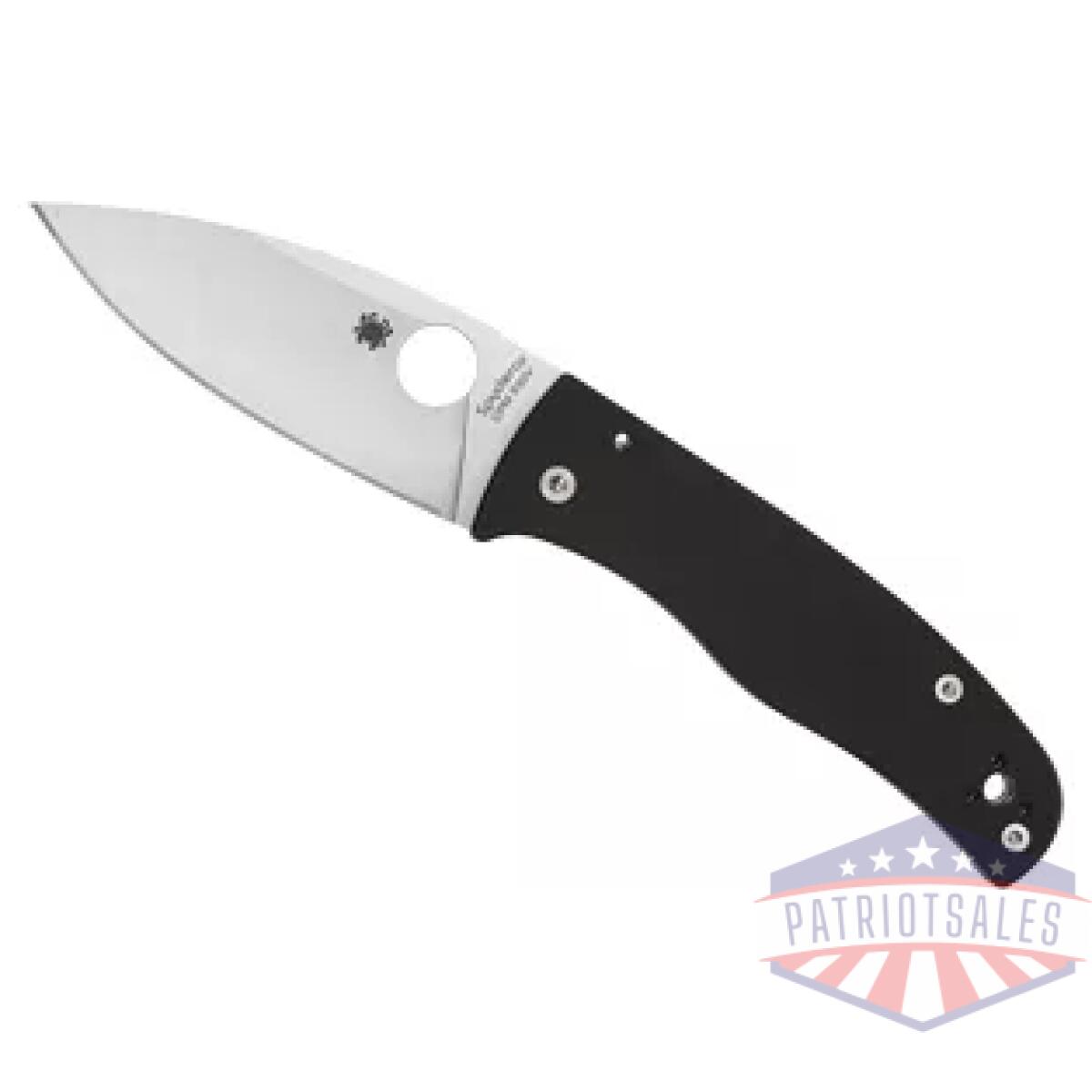 Spyc263gp_1. Webp - spyderco bodacious blk/slv s30v - spyc263gp 1