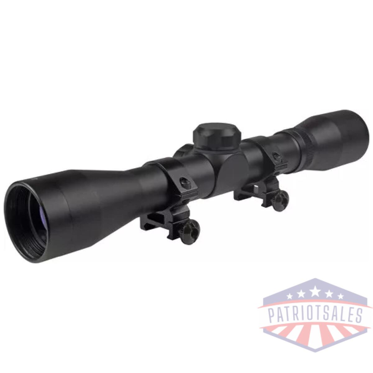 Tg85043xb_1_1. Webp - truglo scope buckline 4x32mm - duplex black w/weaver rings - tg85043xb 1 1