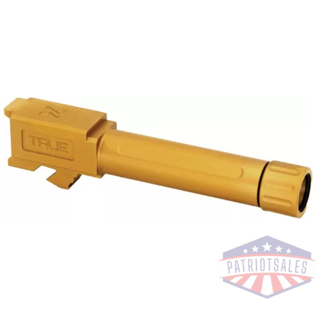 Tpg26bxtg. Webp - true precision for glock 26 - barrel threaded gold tin - tpg26bxtg