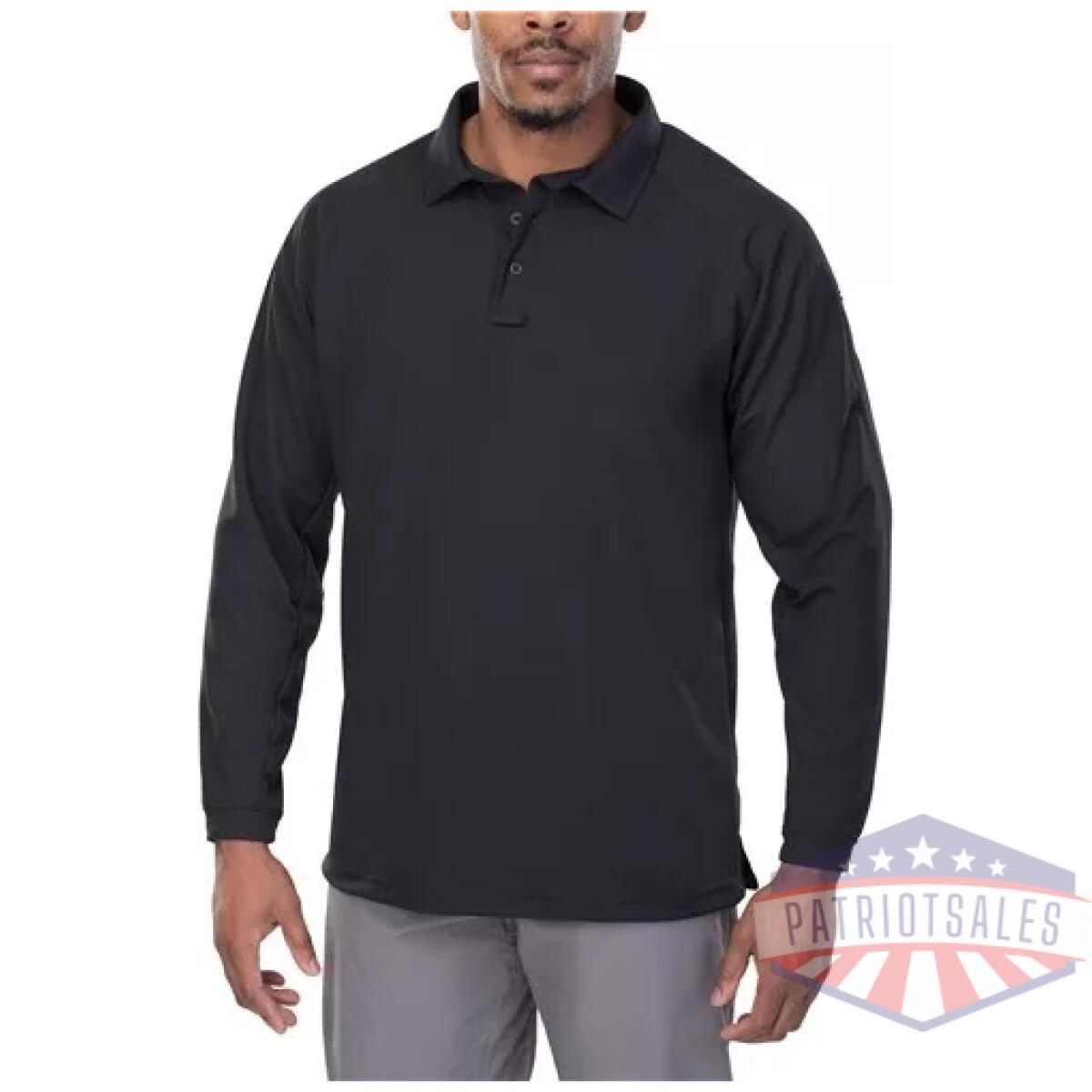 Vtx-vtx4020pbkxlarge. Webp - vertx coldblack men's long sleeve polo - vtx vtx4020pbkxlarge