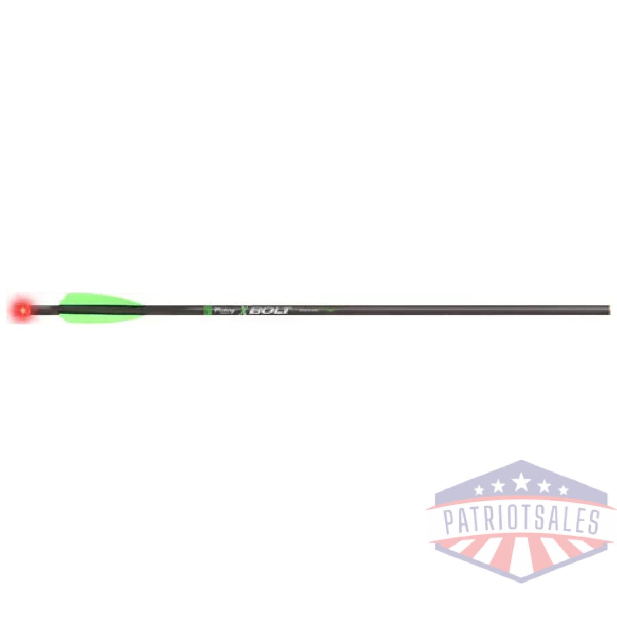 Xbolts20fxgl3. Webp - victory archery xbolt 20" xbow - arrow fletched lighted 3pk - xbolts20fxgl3