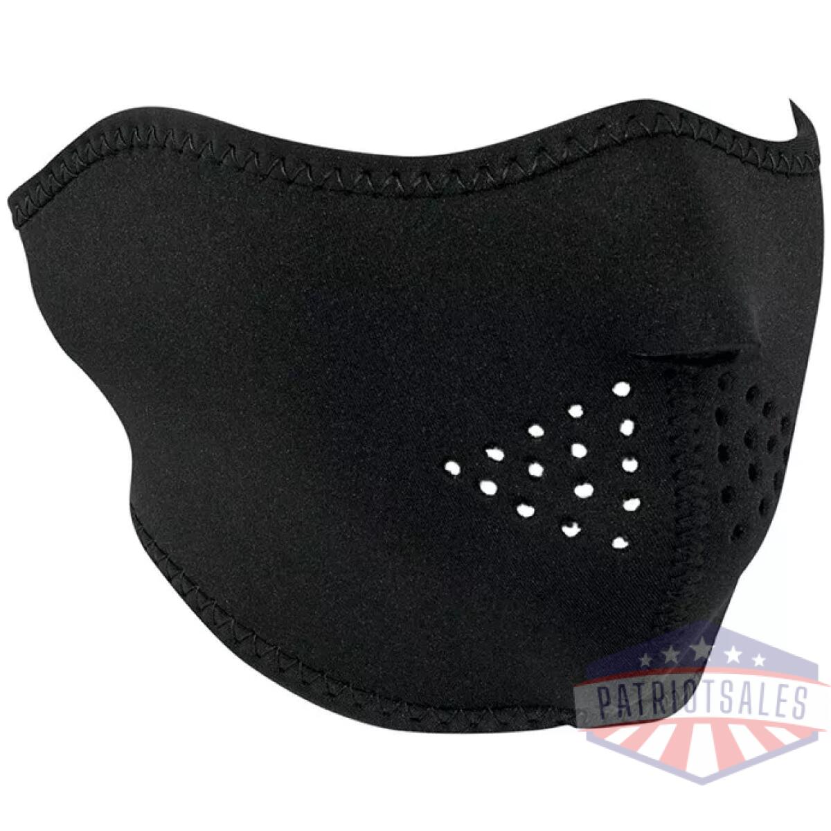 Zan-wnfm610h. Webp - neoprene half face mask - zan wnfm610h