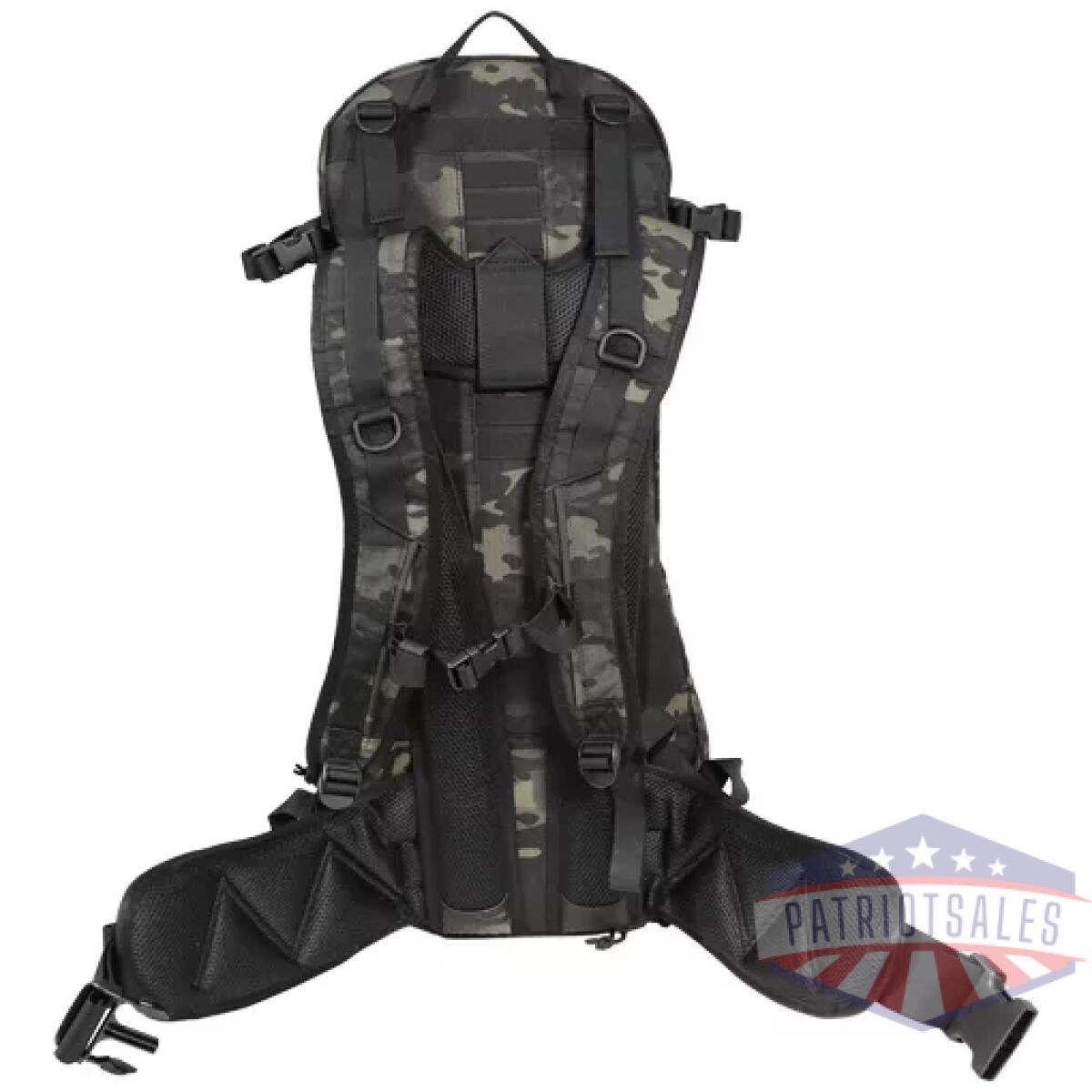 Zgtg587442_back. Webp - grey ghost gear apparition bag - multicam black rifle case - zgtg587442 back