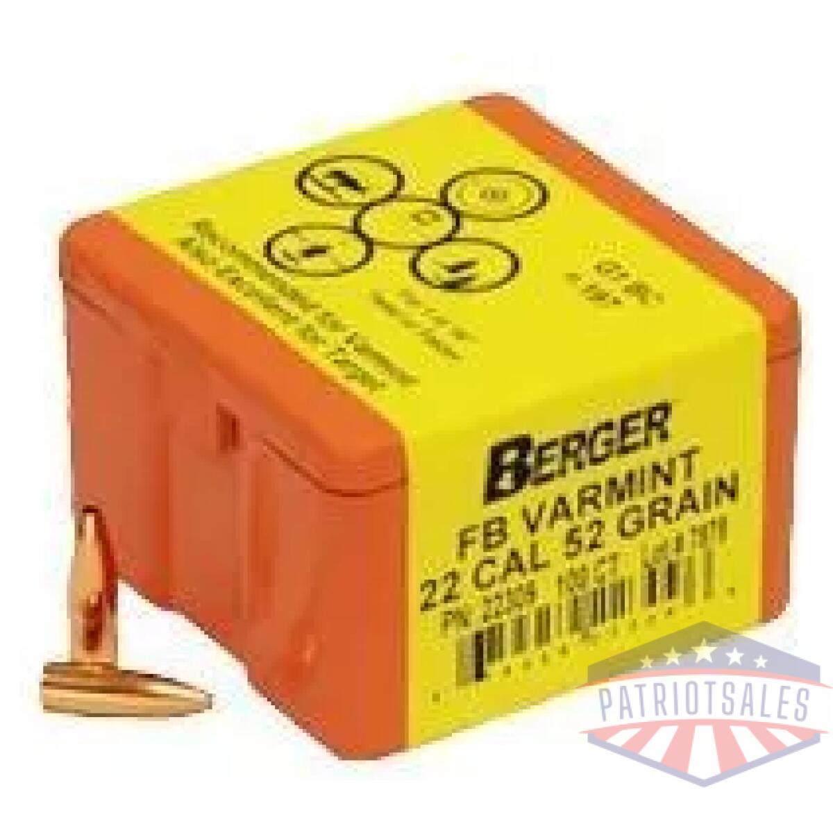 Https3a2f2fmedia. Chattanoogashooting. Com2fimages2fproduct2fbb223092fbb22309. Webp - berger match grade varmint bullets. 22 cal. 224" 52 gr fb varmint 100/box - https3a2f2fmedia. Chattanoogashooting. Com2fimages2fproduct2fbb223092fbb22309