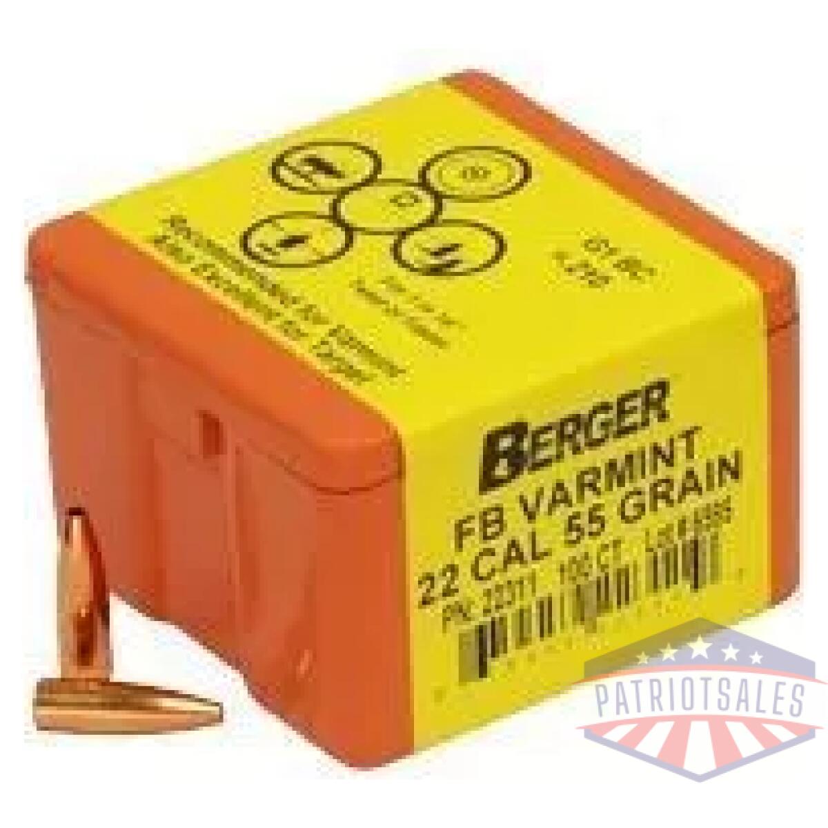 Https3a2f2fmedia. Chattanoogashooting. Com2fimages2fproduct2fbb223112fbb22311. Webp - berger match grade varmint bullets. 22 cal. 224" 55 gr fb varmint 100/box - https3a2f2fmedia. Chattanoogashooting. Com2fimages2fproduct2fbb223112fbb22311