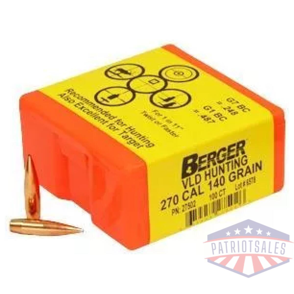 Https3a2f2fmedia. Chattanoogashooting. Com2fimages2fproduct2fbb275022fbb27502. Webp - berger match grade hunting bullets. 270 cal. 277" 140 gr vld hunter 100/box - https3a2f2fmedia. Chattanoogashooting. Com2fimages2fproduct2fbb275022fbb27502