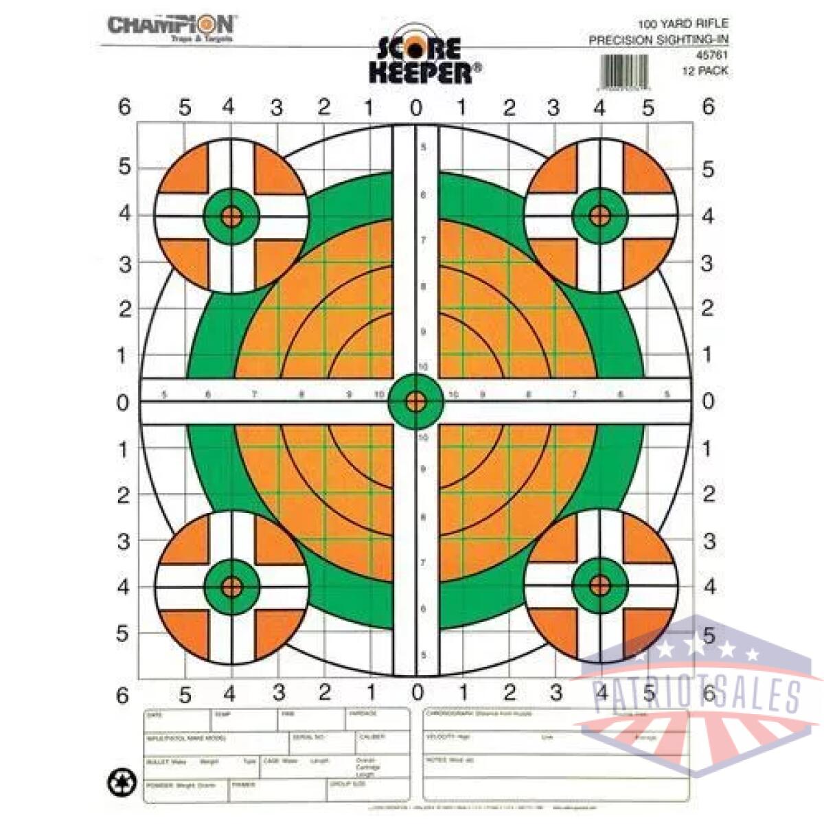 Https3a2f2fmedia. Chattanoogashooting. Com2fimages2fproduct2fcm457312fcm45731. Webp - champion scorekeeper targets fluorescent orange & green bull - 100 yd. Rifle sight-in 100/pack - https3a2f2fmedia. Chattanoogashooting. Com2fimages2fproduct2fcm457312fcm45731