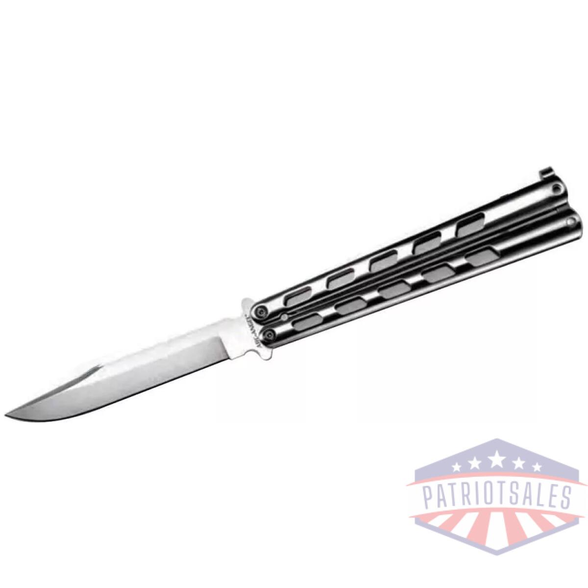 Https3a2f2fmedia. Chattanoogashooting. Com2fimages2fproduct2fcocsfl43arc2fcocsfl43arc-1. Webp - cold steel arc angel balisong knife 4-1/2" clip point blade silver - https3a2f2fmedia. Chattanoogashooting. Com2fimages2fproduct2fcocsfl43arc2fcocsfl43arc 1