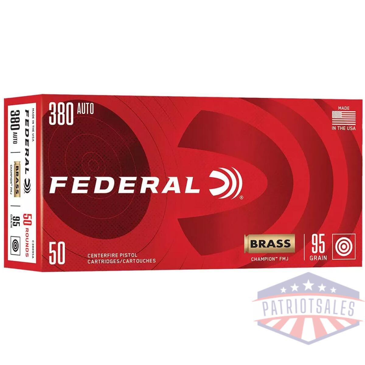 Https3a2f2fmedia. Chattanoogashooting. Com2fimages2fproduct2ffac38095a2ffac38095a1. Webp - federal champion handgun ammunition. 380 auto 95gr fmj 990 fps 50/ct - https3a2f2fmedia. Chattanoogashooting. Com2fimages2fproduct2ffac38095a2ffac38095a1