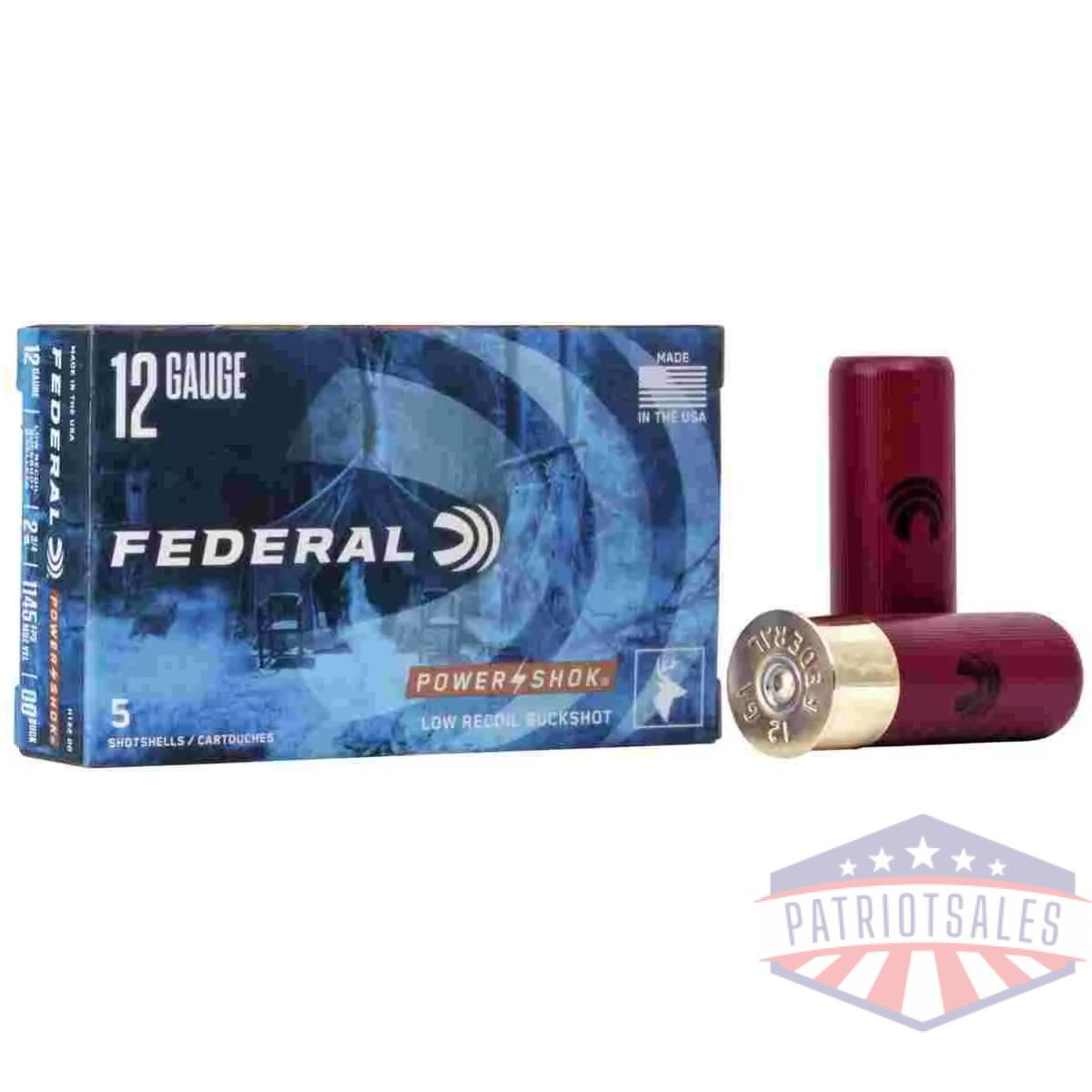 Https3a2f2fmedia. Chattanoogashooting. Com2fimages2fproduct2ffah132002ffah13200_1. Webp - federal power-shok low recoil shotshells 12 ga 2-3/4" 9plts 1140 fps #00 5/ct - https3a2f2fmedia. Chattanoogashooting. Com2fimages2fproduct2ffah132002ffah13200 1