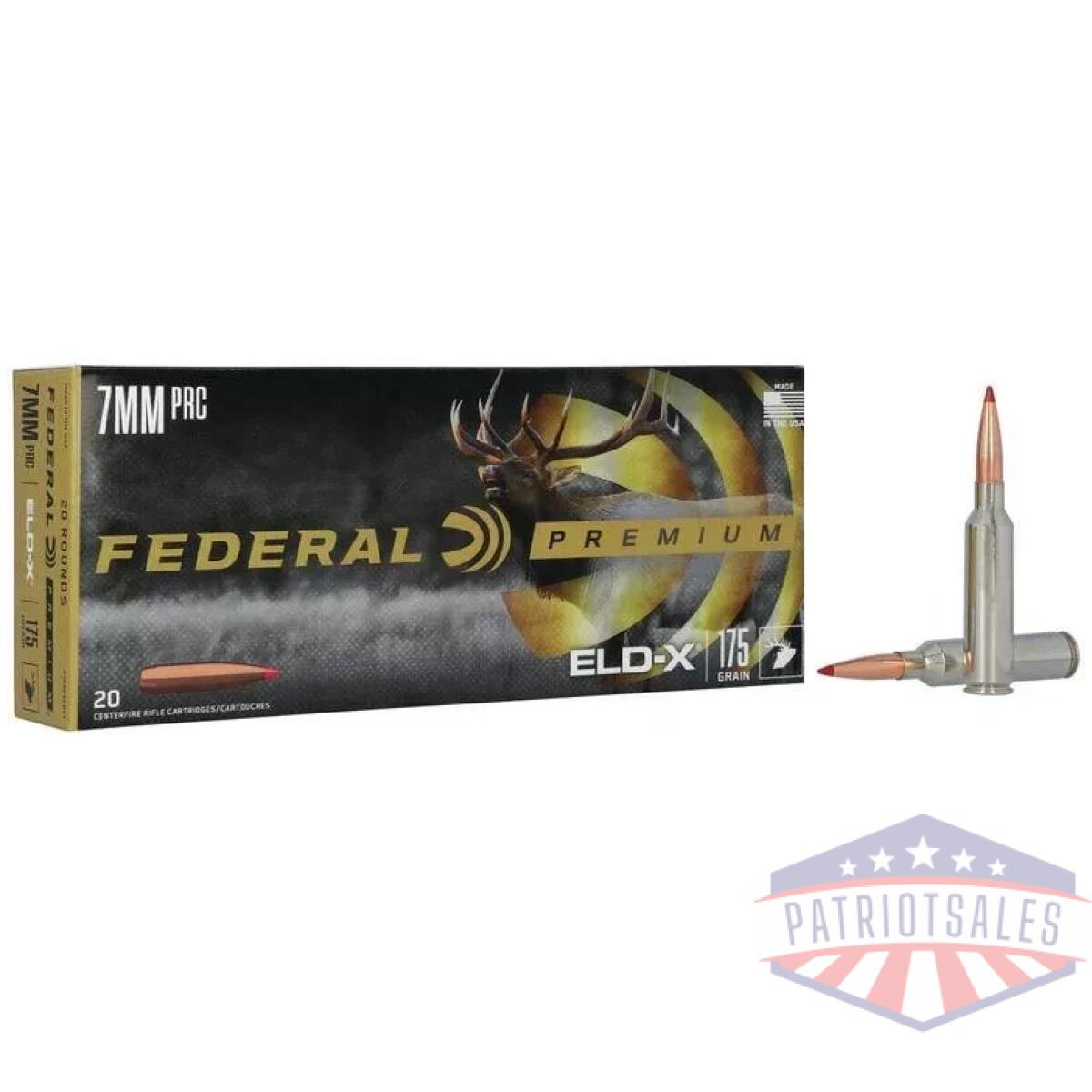 Https3a2f2fmedia. Chattanoogashooting. Com2fimages2fproduct2ffap7prceldx12ffap7prceldx1. Webp - federal premium eld-x rifle ammunition 7mm prc 175gr pt 3000 fps 20/ct - https3a2f2fmedia. Chattanoogashooting. Com2fimages2fproduct2ffap7prceldx12ffap7prceldx1