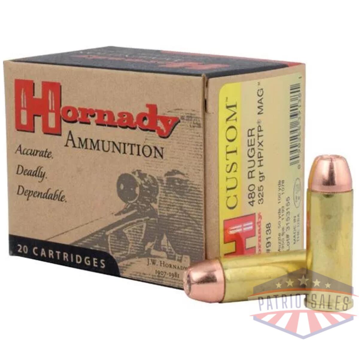 Https3a2f2fmedia. Chattanoogashooting. Com2fimages2fproduct2fho91382fho9138-1-2. Webp - hornady custom handgun ammunition. 480 ruger 325 gr xtp-mag 1350 fps 20/box - https3a2f2fmedia. Chattanoogashooting. Com2fimages2fproduct2fho91382fho9138 1 2