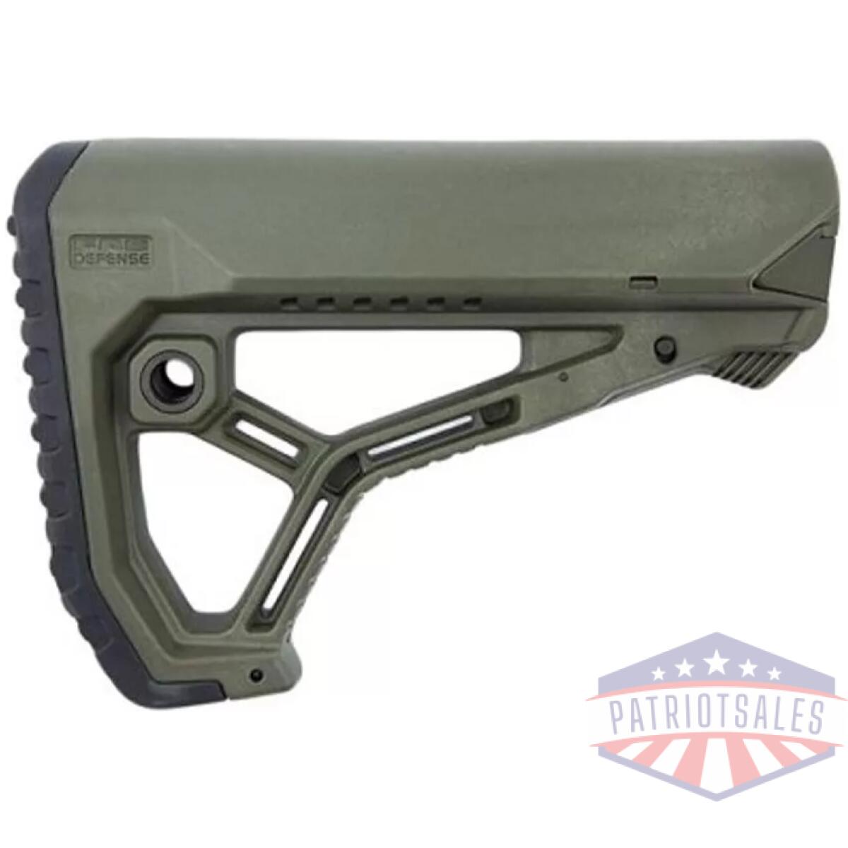 Https3a2f2fmedia. Chattanoogashooting. Com2fimages2fproduct2fnafxglcoreg2fnafxglcoreg. Webp - fab defense gl-core ar15/m4 buttstock for mil-spec and commercial tubes od green -