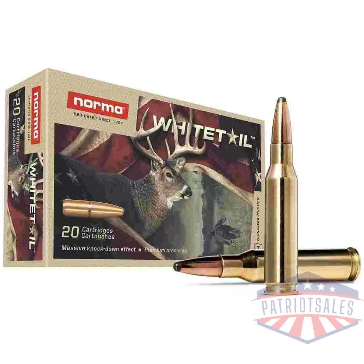 Https3a2f2fmedia. Chattanoogashooting. Com2fimages2fproduct2fnh201715022fnh20171502. Webp - norma whitetail rifle ammunition 7mm-08 rem 150gr psp 2756 fps 20/ct - https3a2f2fmedia. Chattanoogashooting. Com2fimages2fproduct2fnh201715022fnh20171502