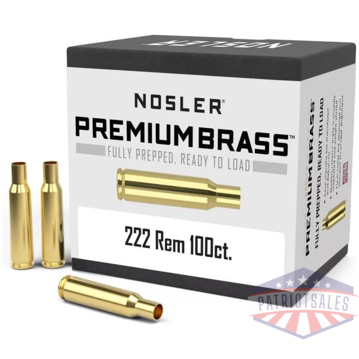 Https3a2f2fmedia. Chattanoogashooting. Com2fimages2fproduct2fno100582fno10058-1. Webp - nosler unprimed brass rifle cartridge cases 100/ct. 222 rem - https3a2f2fmedia. Chattanoogashooting. Com2fimages2fproduct2fno100582fno10058 1