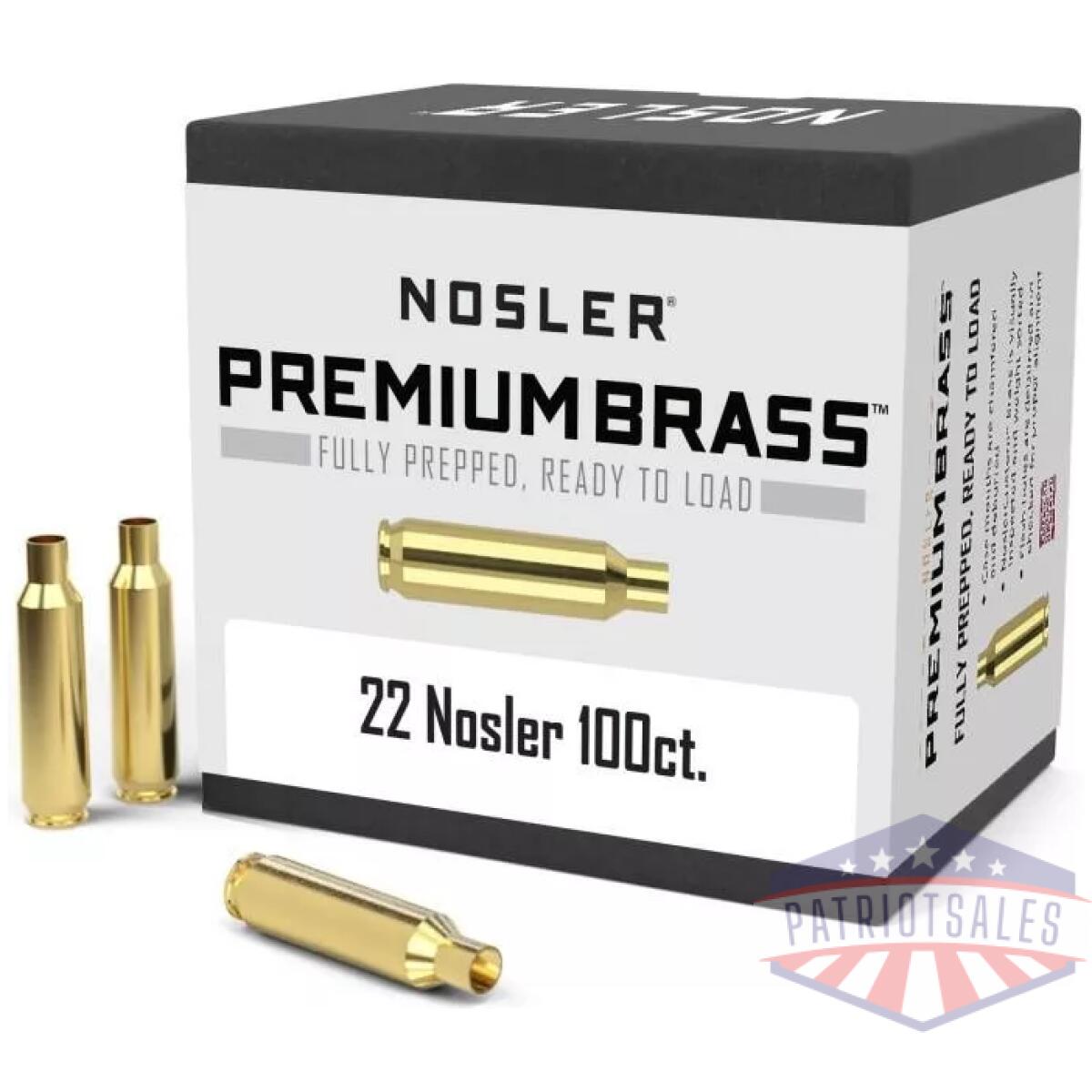 Https3a2f2fmedia. Chattanoogashooting. Com2fimages2fproduct2fno100672fno10067-1. Webp - nosler unprimed brass rifle cartridge cases. 22 nosler nos hs - 100/ct - https3a2f2fmedia. Chattanoogashooting. Com2fimages2fproduct2fno100672fno10067 1