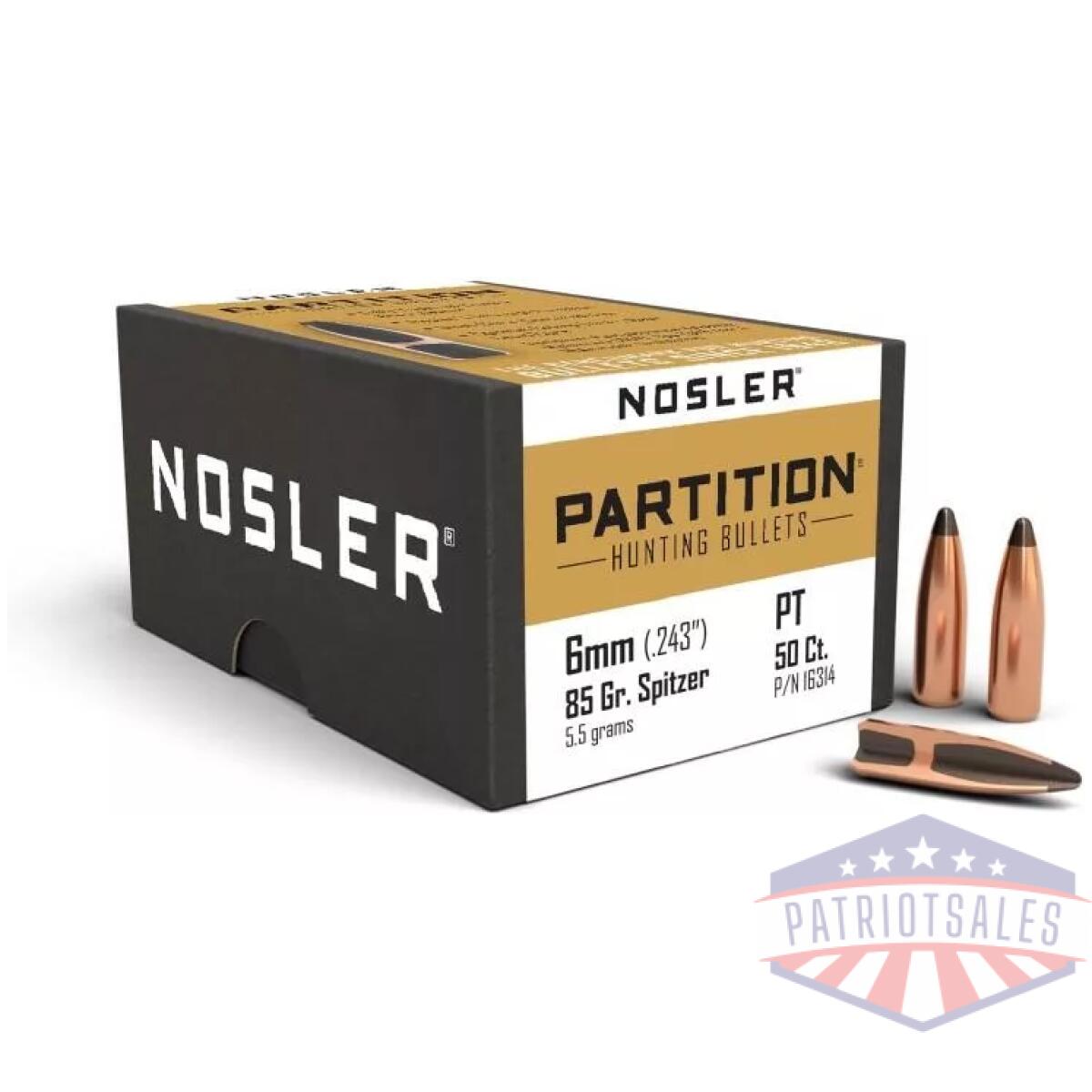 Https3a2f2fmedia. Chattanoogashooting. Com2fimages2fproduct2fno163142fno16314-1. Webp - nosler partition bullets 6mm. 243" 85 gr spt 50/ct - https3a2f2fmedia. Chattanoogashooting. Com2fimages2fproduct2fno163142fno16314 1